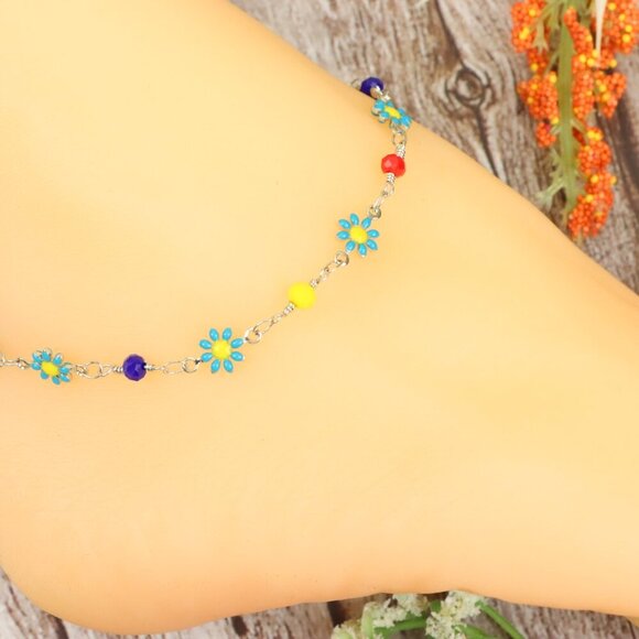 Dainty Anklet for Women – Elegant Everyday Jewelry & Perfect Gift | MLCRC1484 - Picture 1 of 10
